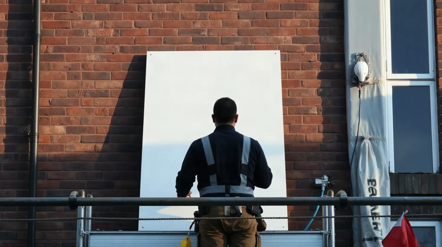 Pose d'isolation thermique par l'extérieur